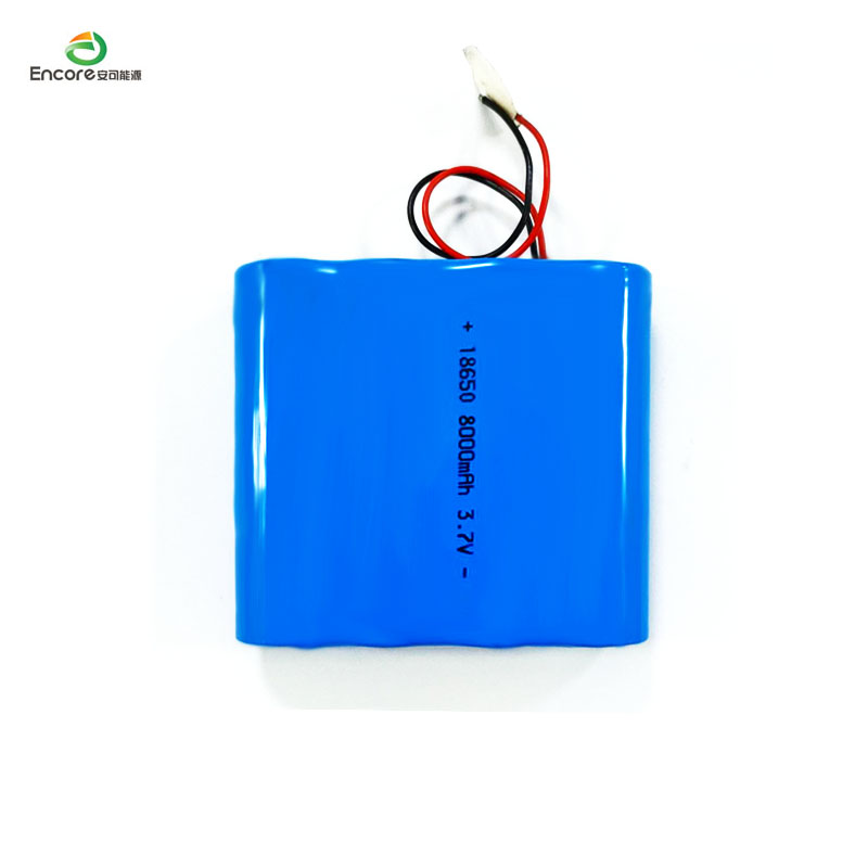 18650 8000mAh 3,7V Bateria de íons de lítio