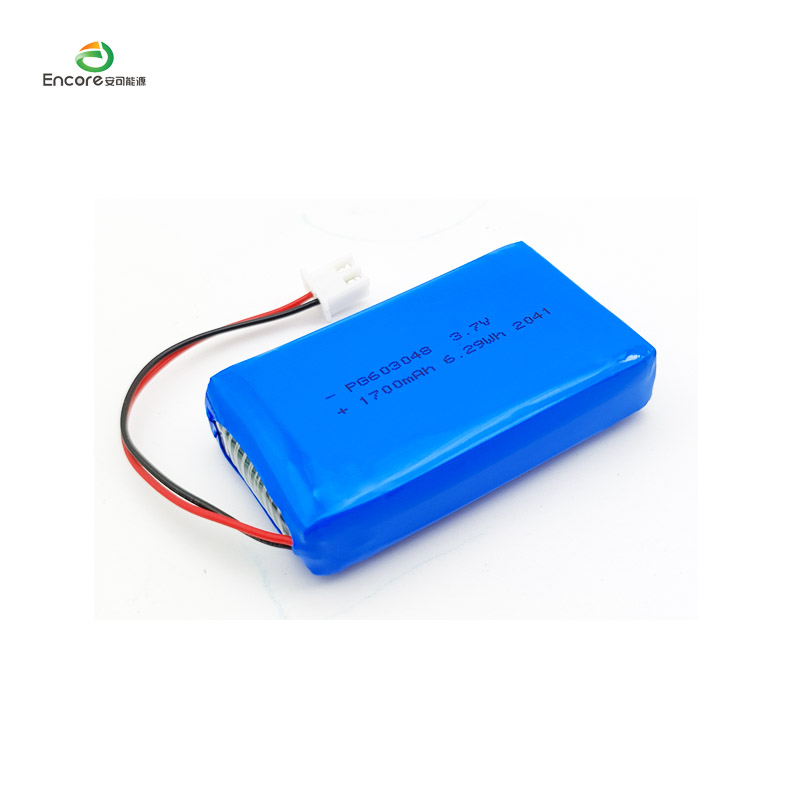 Bateria de Polímero Li 850mAh para GPS