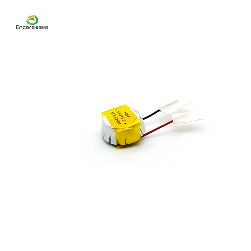 Célula de botão de íon de lítio 3.7v botão 40mah