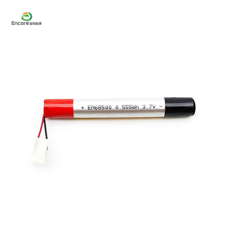 Bateria cilíndrica vape 68500 150mah 3.7v bateria lipo
