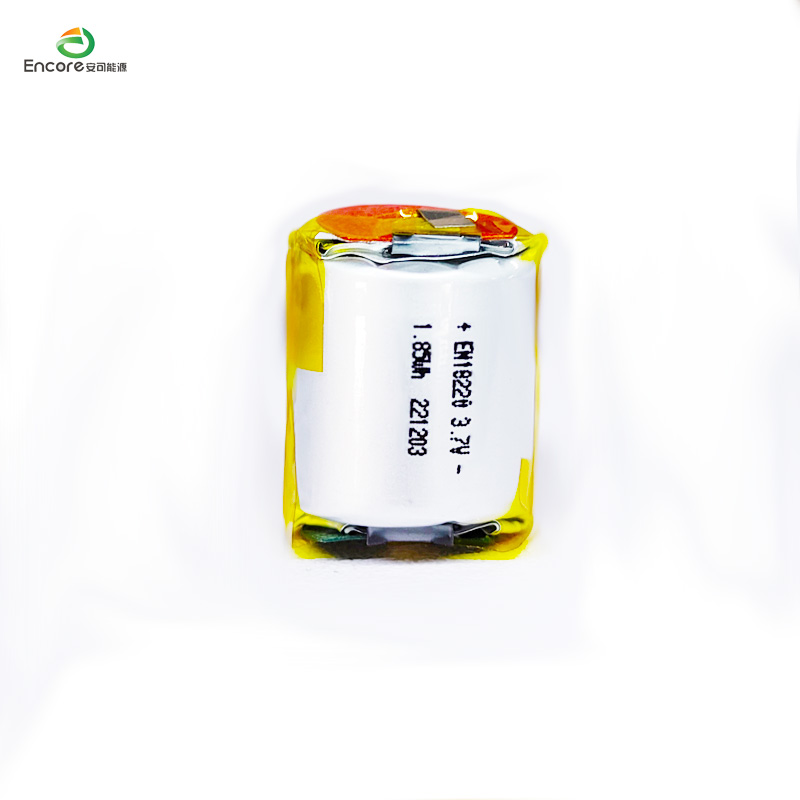Bateria redonda de Vape 18200 500mah 1.85wh 3.7v lipo